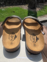 Load image into Gallery viewer, Plakton Venice Mid (343001) Womens Khaki Adjustable Leather Sandals Eu 39 UK6