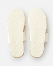 Load image into Gallery viewer, Rip Curl Saltwater Culture Dual Strap White Womens Slip On Slides Sandals UK 6