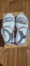 Load image into Gallery viewer, Melissa Pearly Blue Town Sandals AV536 In a UK 5
