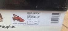 Load image into Gallery viewer, Hush Puppies GABRIELLE Womens Tan Brown Healed Sandals UK 7
