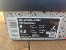 Load image into Gallery viewer, Nike Air Jordan 4 White Cement 2025  Brand New Boxed FV5029 100 UK Size 7
