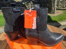 Load image into Gallery viewer, Refresh 171488 Black Zip Ankle High BN.TEX. NEGRO Boots Size UK 3.5 / EU 36
