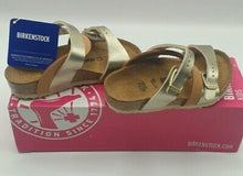 Load image into Gallery viewer, Birkenstock Salina Birko-Flor (Gold Brown)
